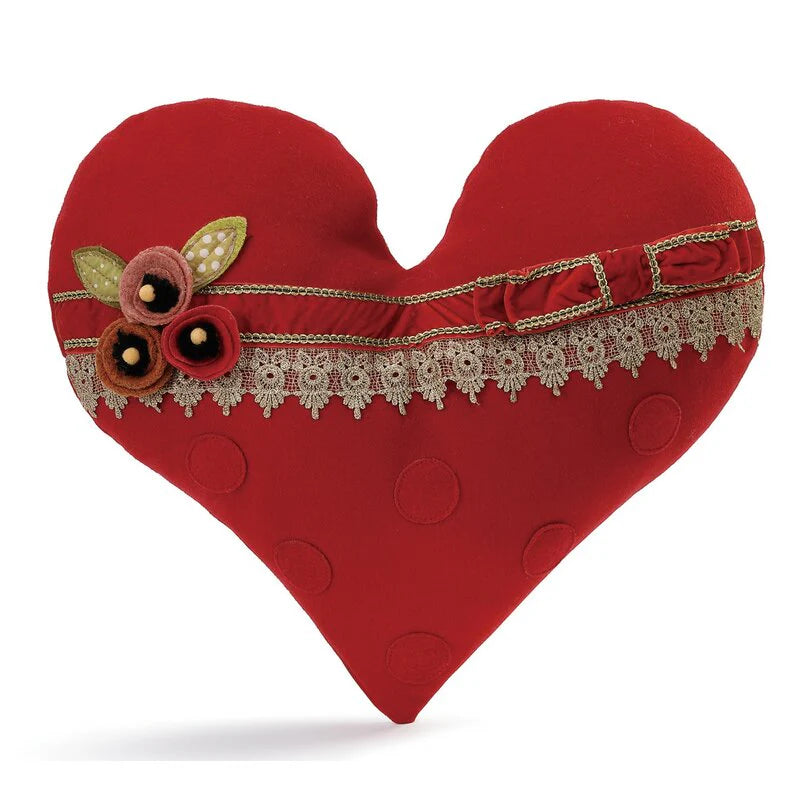 Heart-Shaped Pillow