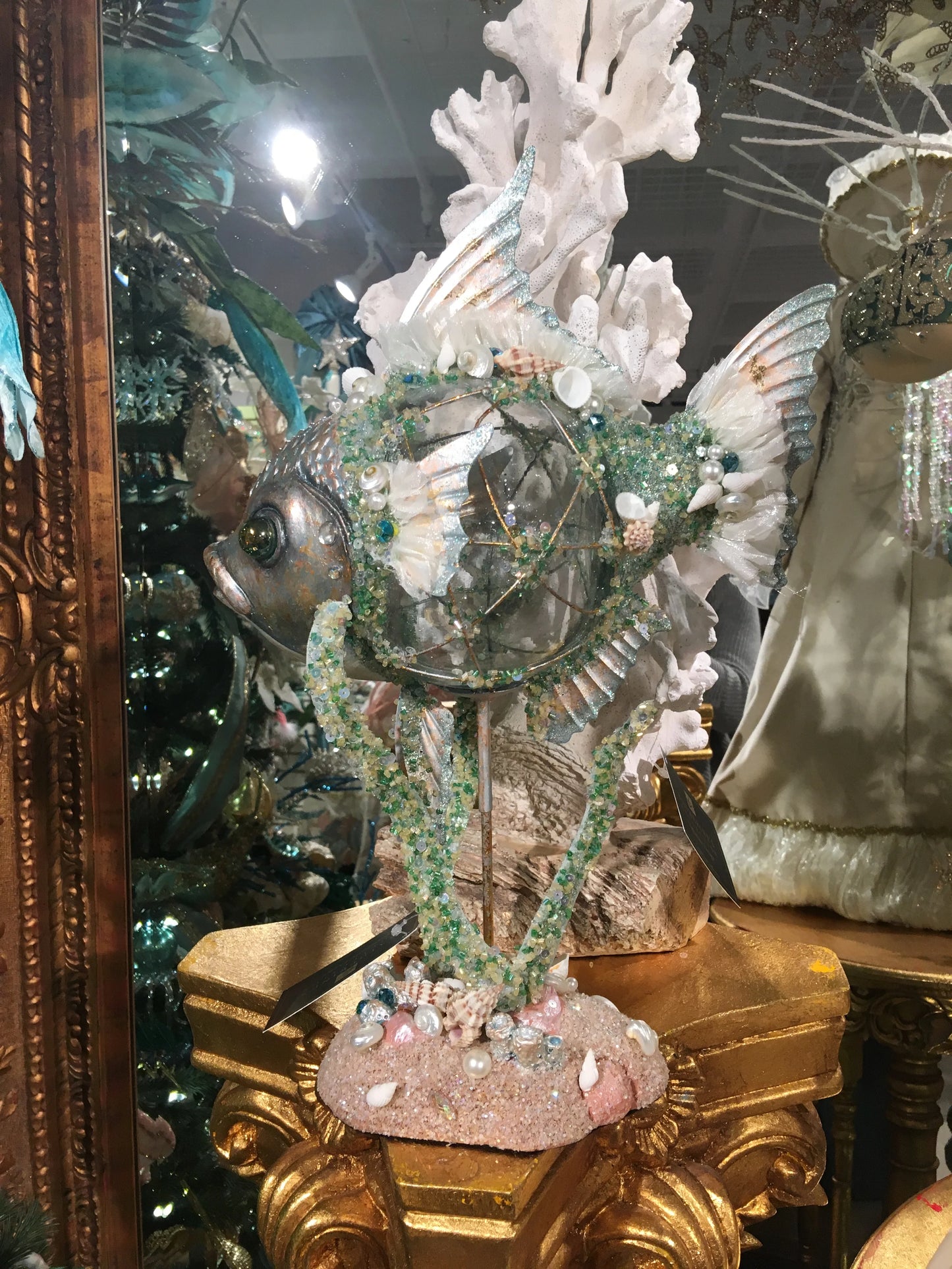 Katherine's Collection Glass Ball Fish