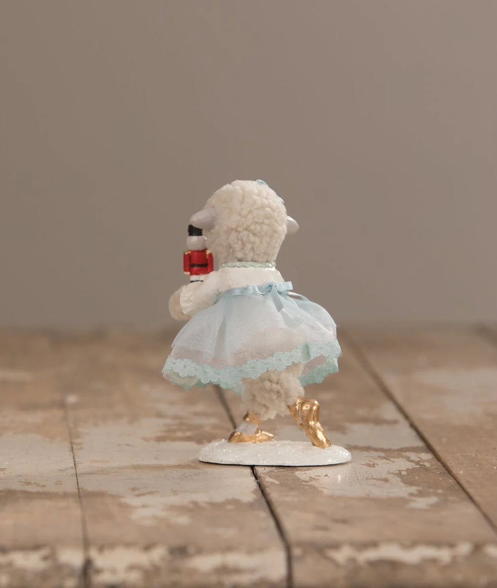 Clara Lamb Ballerina Figurine