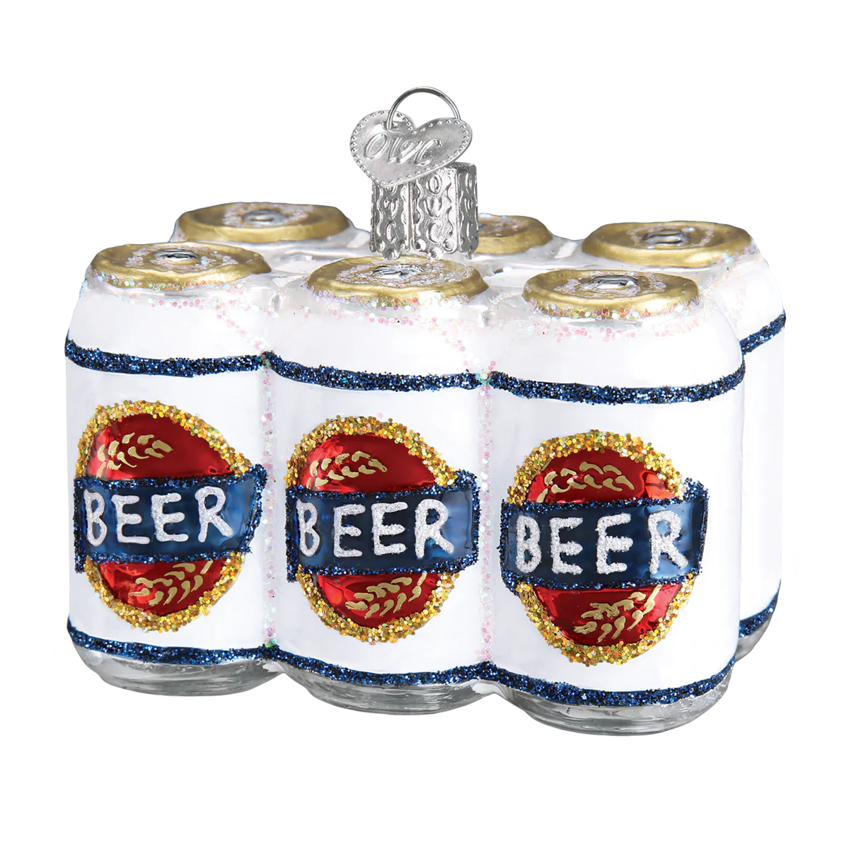 Six Pack of Beer Ornament