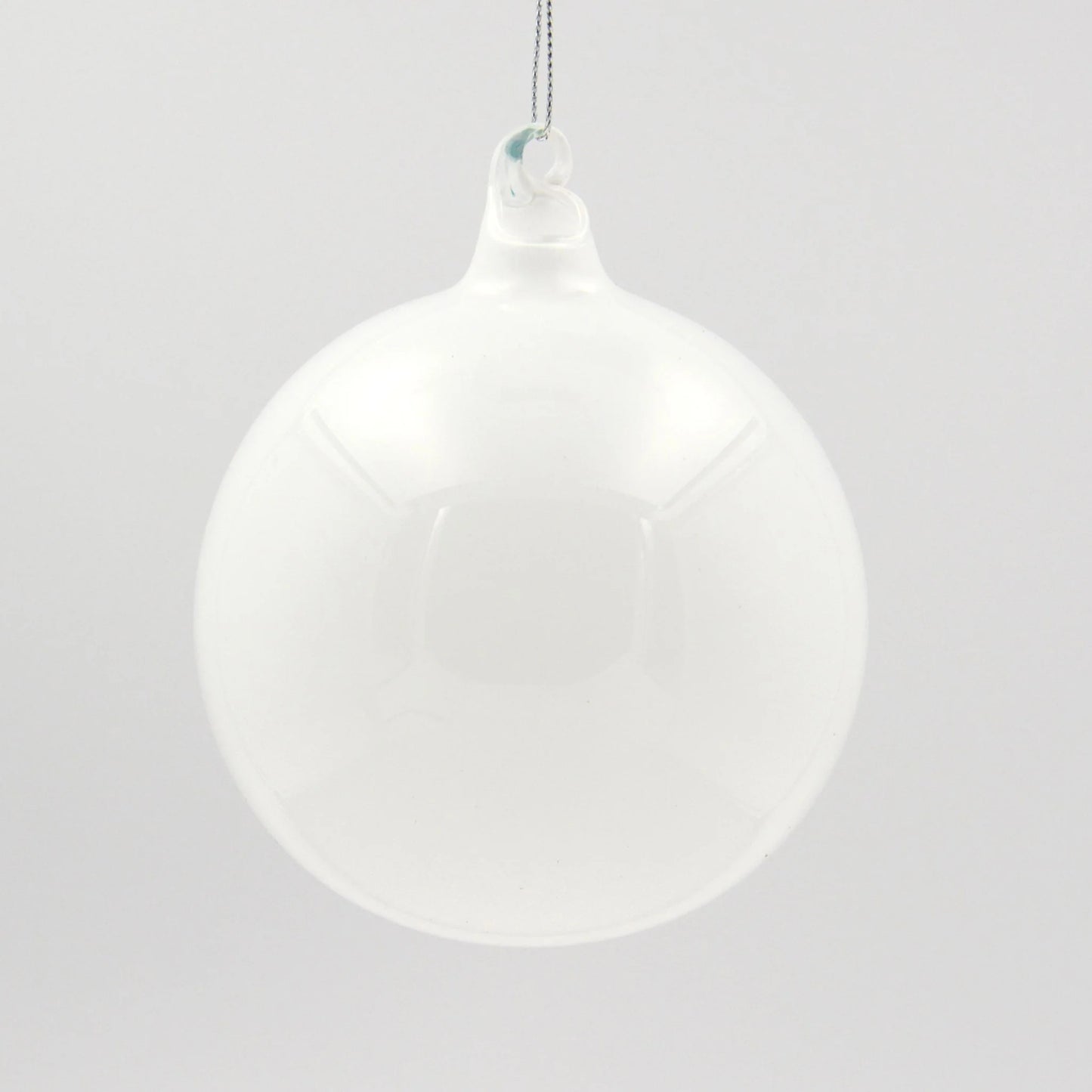 Jim Marvin Snow White Bubblegum Glass Ornaments