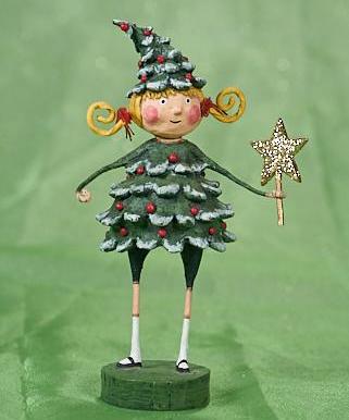Lori Mitchell Jolly Holly Figurine