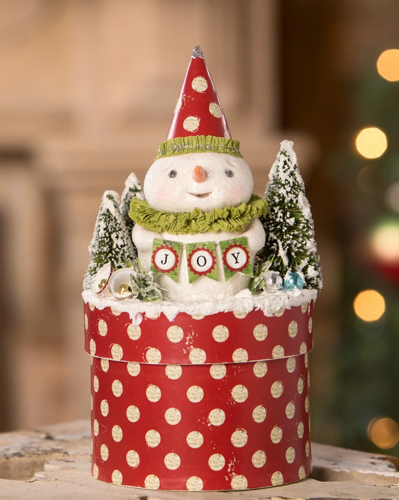 Joy Snowman Box