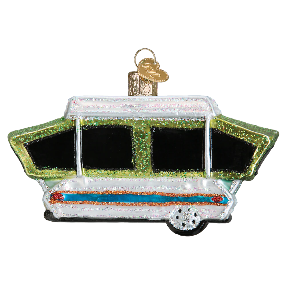 Tent Camper Ornament