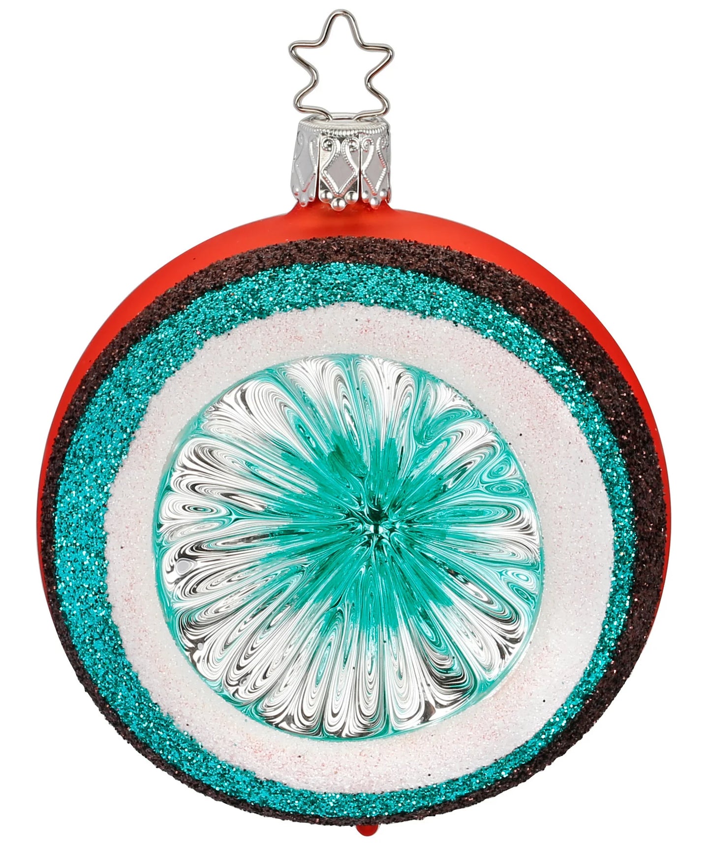 Orange Retro Reflection Ornament