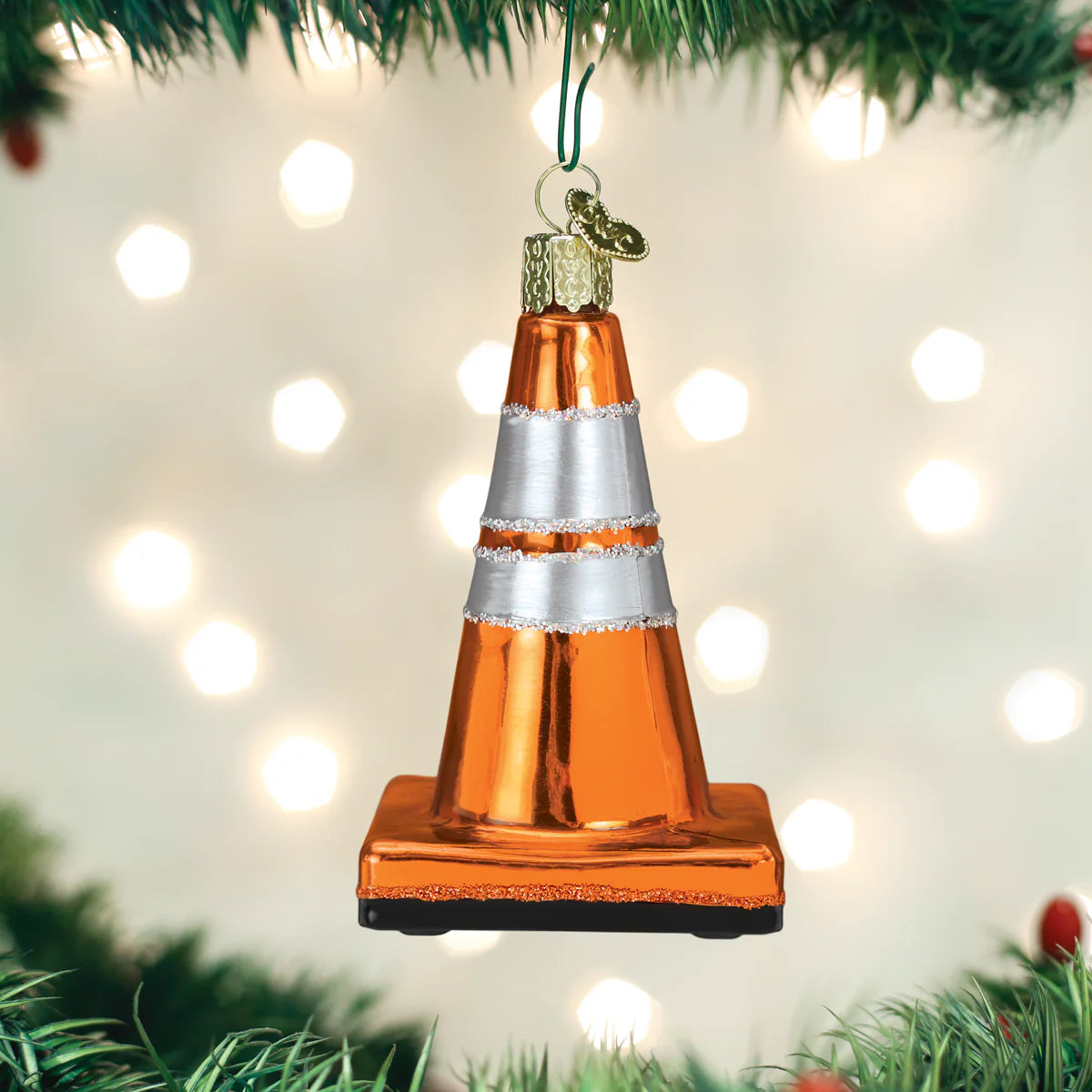 Caution Cone Ornament