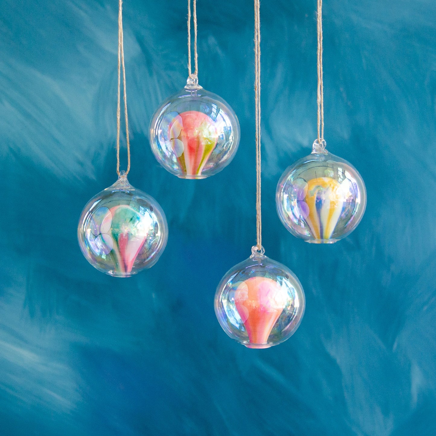 Balloon in Glass Ball Ornaments