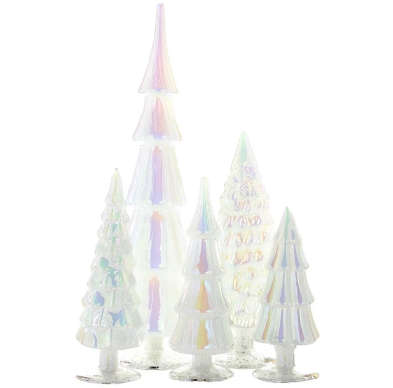 Opal Candy Glass Trees