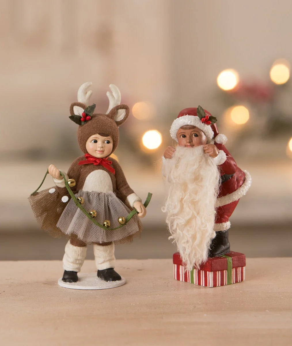 Reindeer Lily Figurine