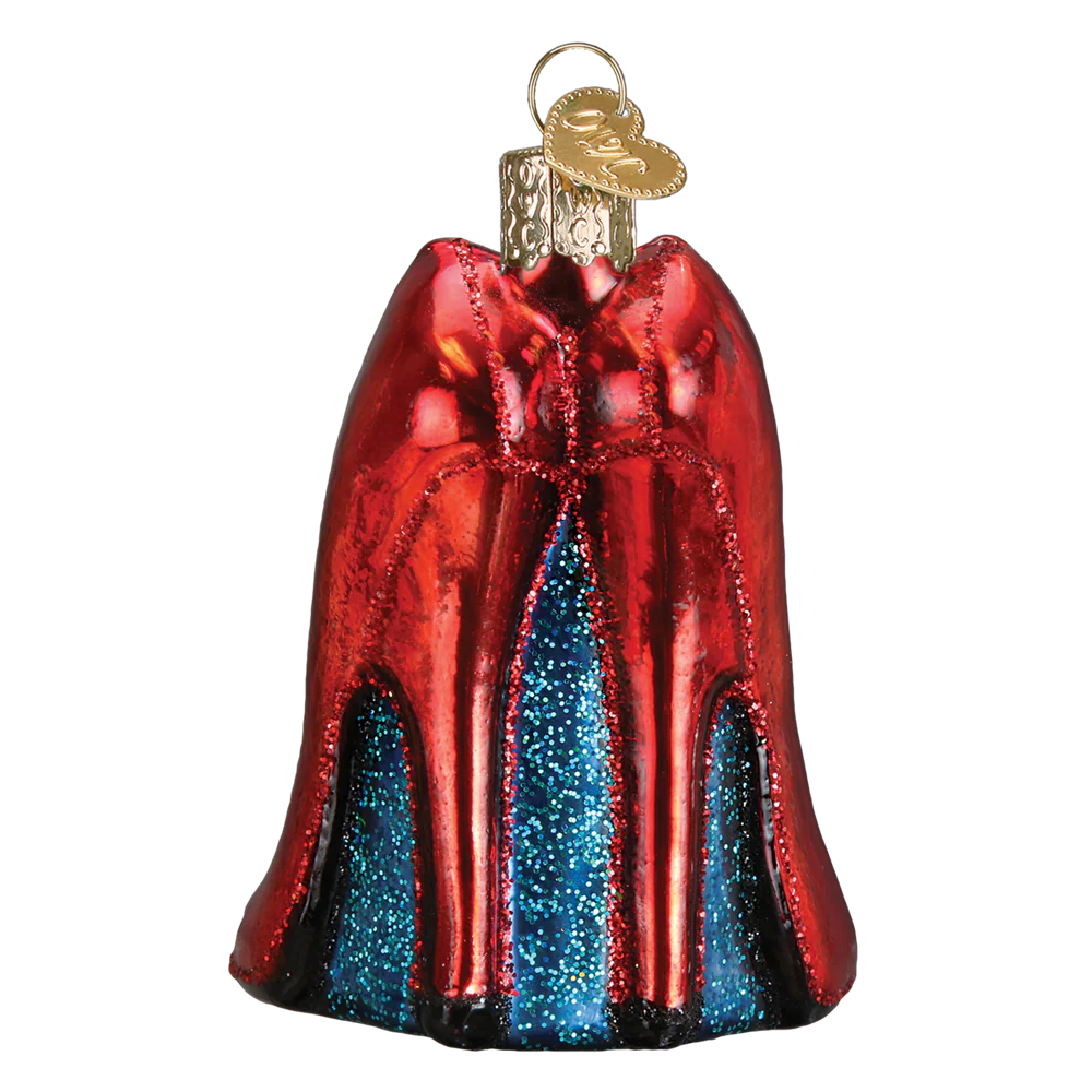 Red Spike Heels Ornament
