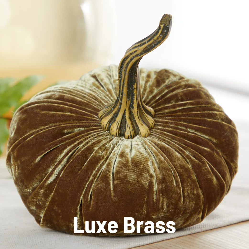 Velvet Pumpkin, Luxe Brass