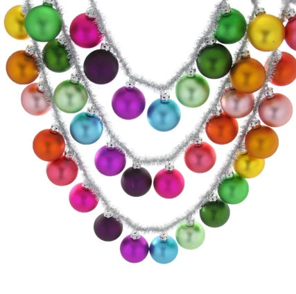 Rainbow Ornament Garland