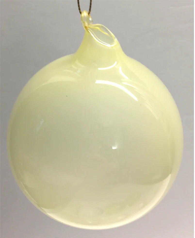 Jim Marvin Gold Bubblegum Glass Ornaments