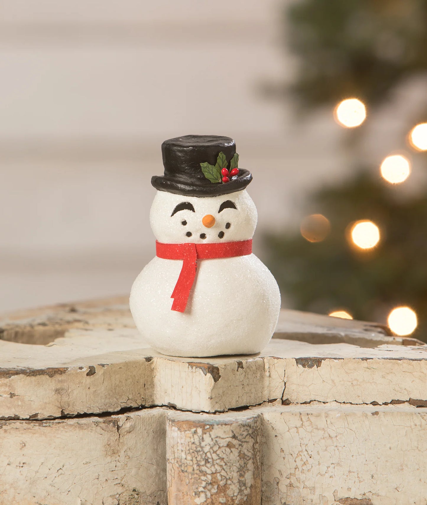 Happy Snowman Luminary