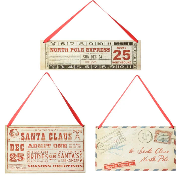 Santa's North Pole Ornaments