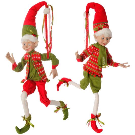 Skip & Jump Posable Elves