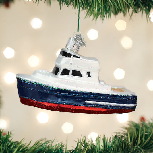 Fishing Boat Ornament