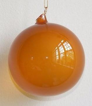 Jim Marvin Bronze Bubblegum Glass Ornaments