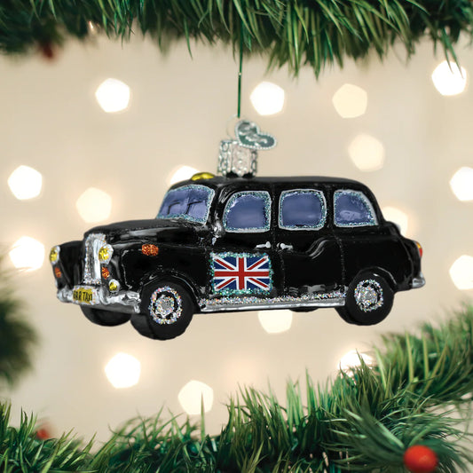 British Taxi Ornament