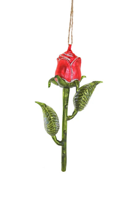 Red Rose Ornament