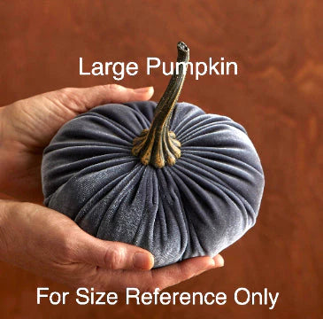 Burgundy Velvet Pumpkins