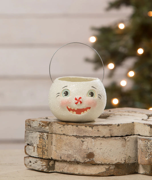 Happy Snowman Bucket