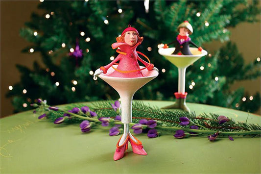 Cosmopolitan Girl Ornament