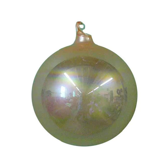 Pink Champagne Pearl Glass Ball Ornaments