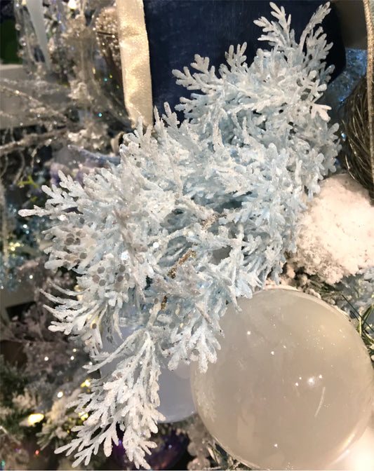 Pastel Blue Dusty Miller Picks