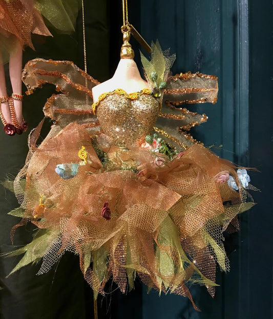 Katherine's Collection Spice Traditions Fairy Dress, Golden