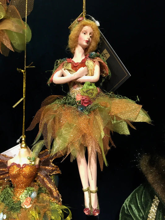 Katherine's Collection Spice Traditions Fairy Ornament, Gloria Jean