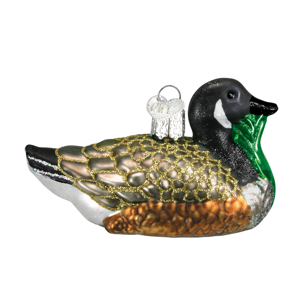 Canada Goose Glass Ornament