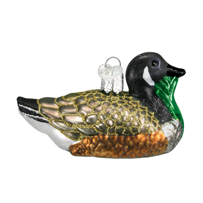 Canada Goose Glass Ornament