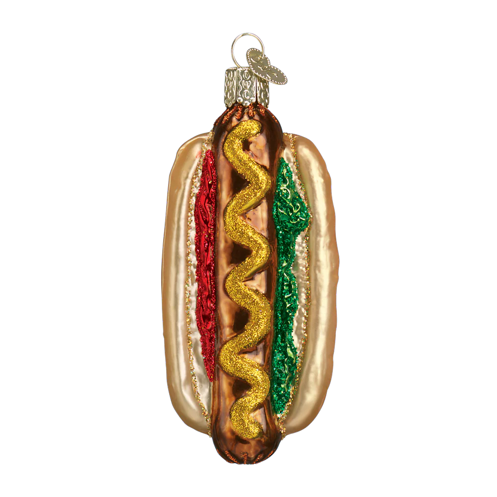 Hot Dog Ornament
