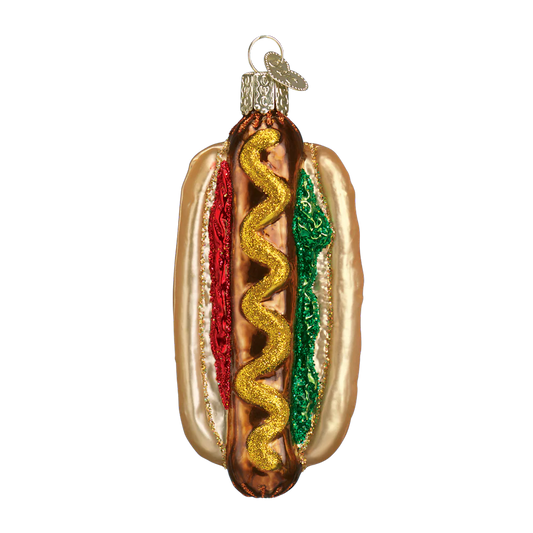 Hot Dog Ornament