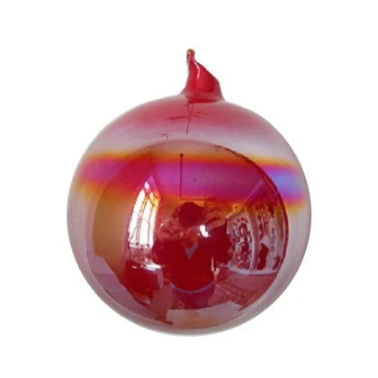 Jim Marvin Classic Red Pearl Glass Ball Ornaments
