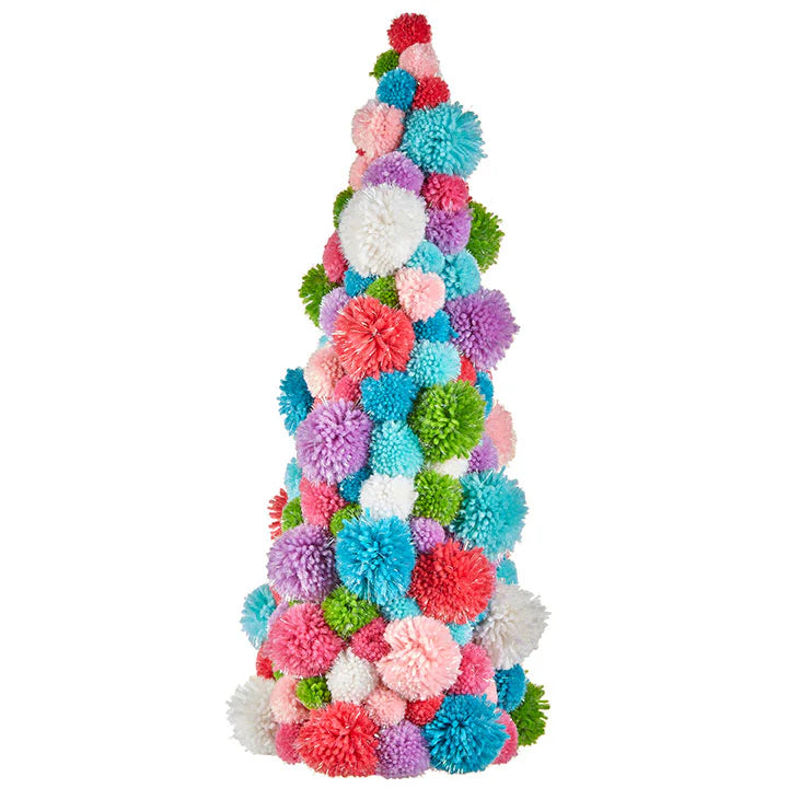 Yarn Pom Pom Tree