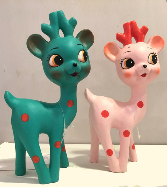 Kitshy Deer Figurine