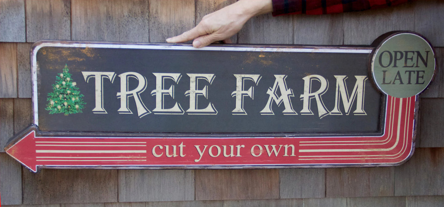 Tree Farm - Cut Your Own Christmas Tree Sign