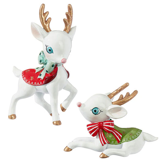 Retro Christmas Deer