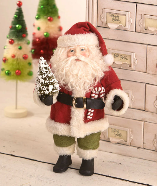 Vintage Posable Santa
