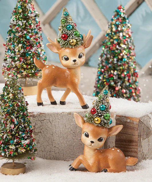 Merry & Bright Retro Reindeer