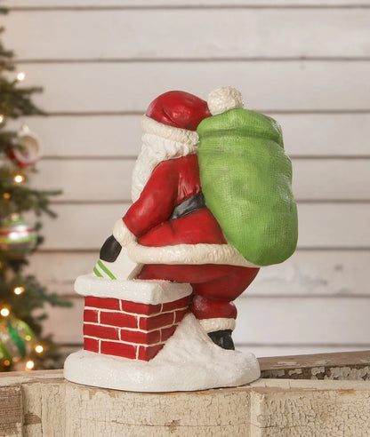 Down the Chimney Santa
