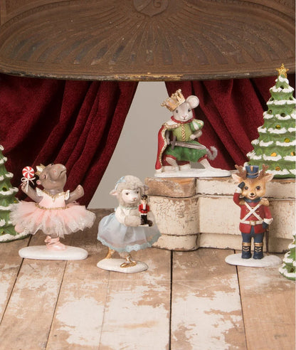 Clara Lamb Ballerina Figurine