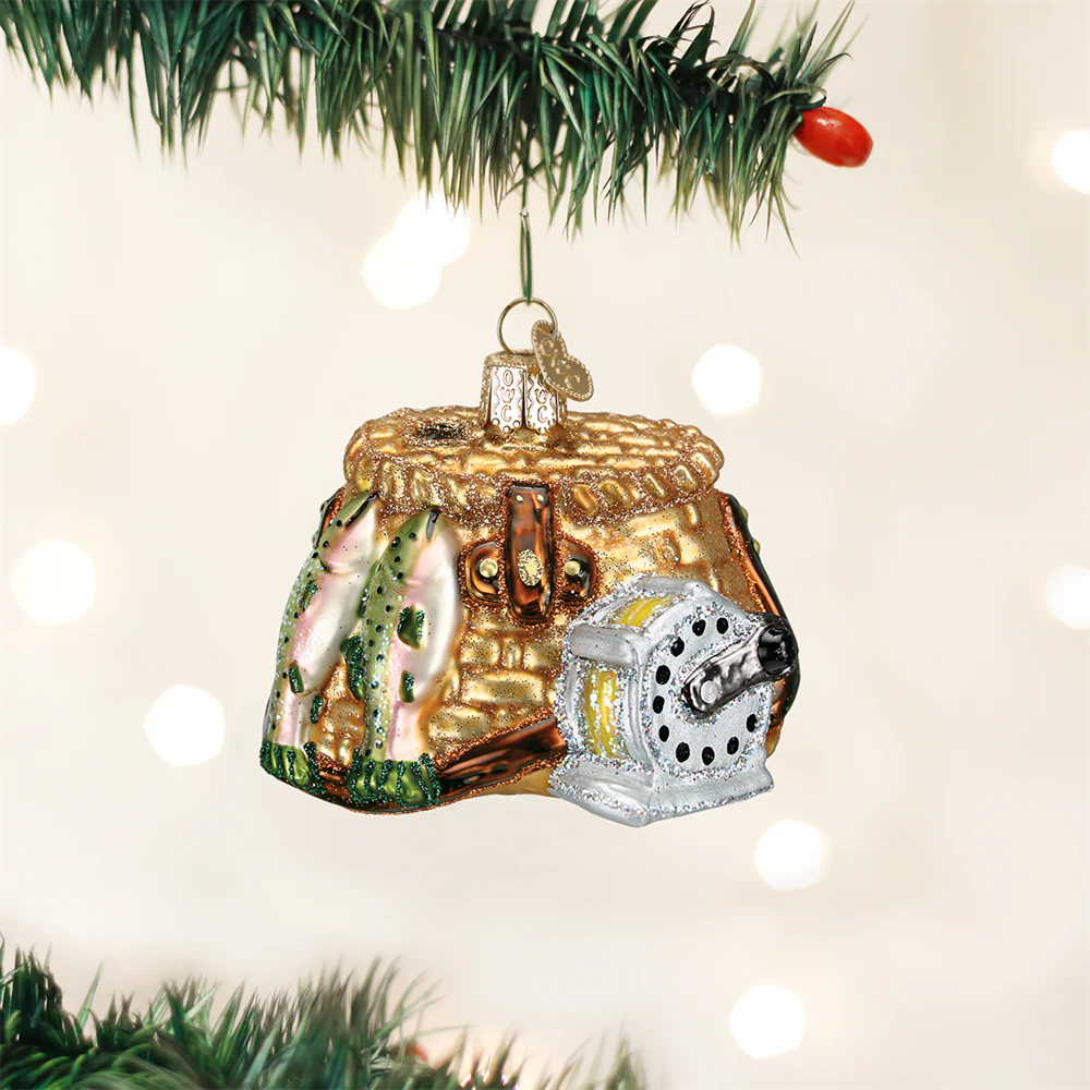 Fishing Creel Ornament