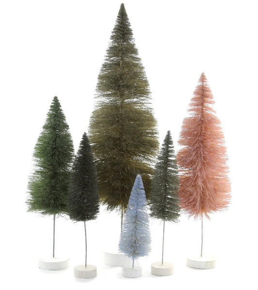 Soft Shades Bottle Brush Trees