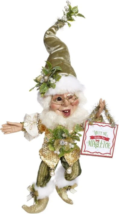 Mark Roberts Under the Mistletoe Elf - 10"