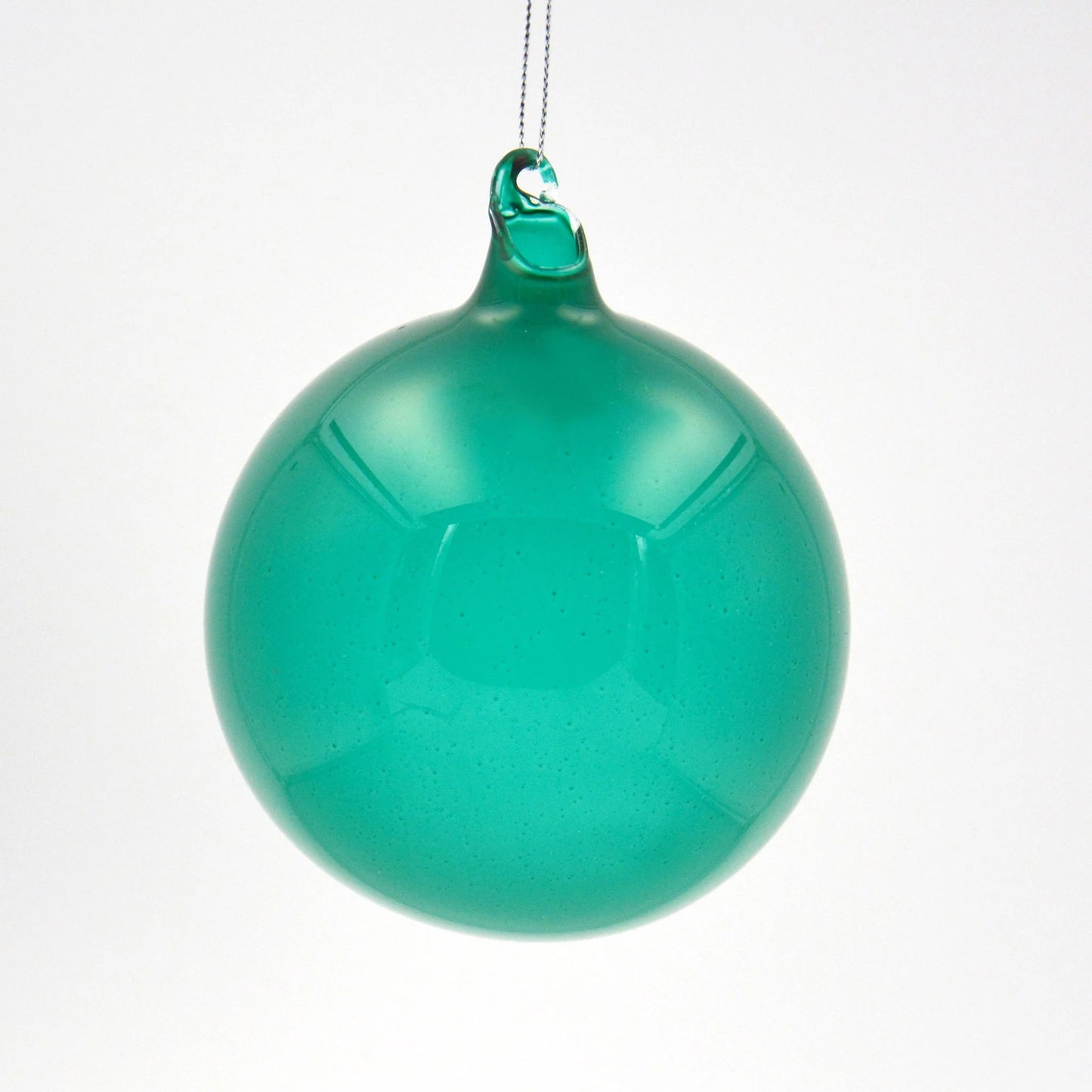 Jim Marvin Lichen Green Bubblegum Glass Ornaments