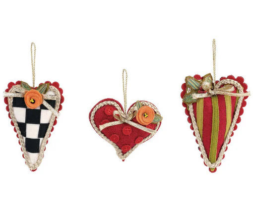 Lenae May Heart Ornaments