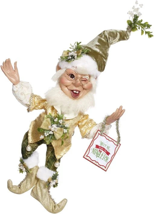 Mark Roberts Under the Mistletoe Elf - 18"
